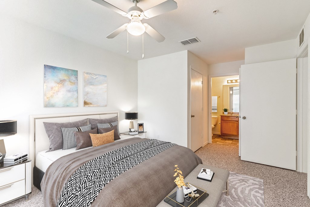 Large Bedrooms with Closet Space