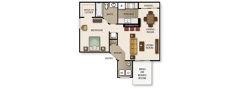 a floor plan of a home