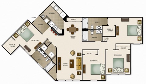 1575 S Woodland Blvd 1-4 Beds Apartment, Student for Rent - Photo Gallery 28