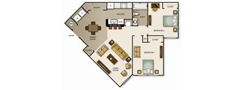 Two Bedroom One Bath