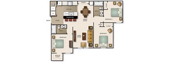 Three Bedroom Two Bath