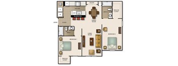 Two Bedroom Two Bath