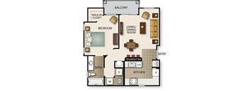 a floor plan of a house