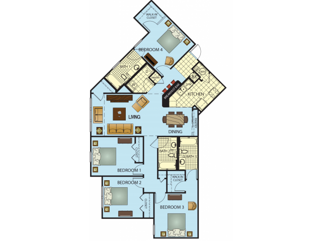 Four bedroom