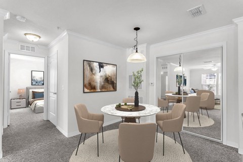 2 bedroom Unit - Dining Area