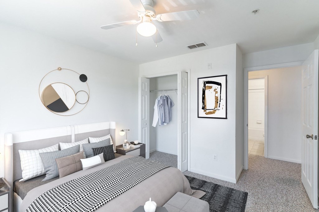 Spacious Modern Bedrooms