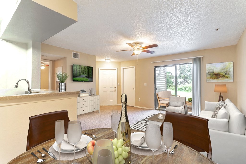 Dining and Living Room