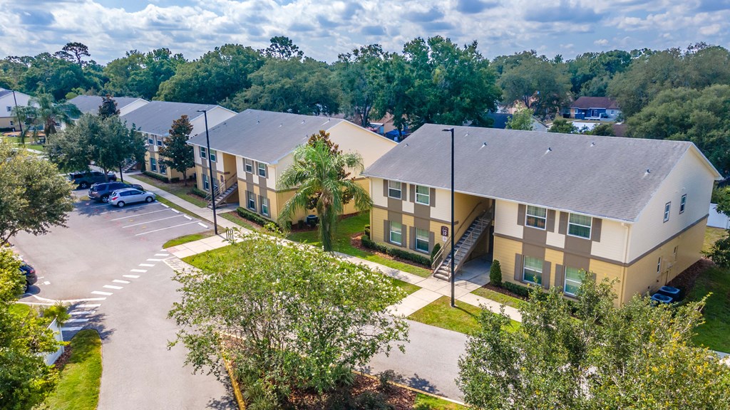 our apartments offer a parking lot for your car