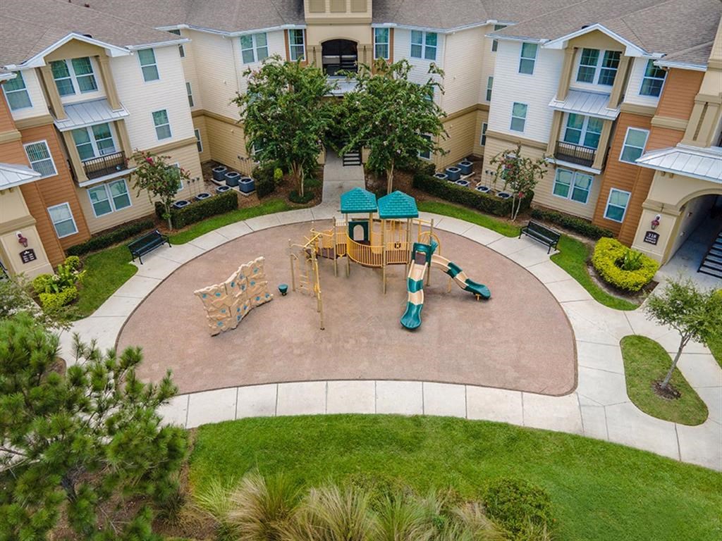 our apartments offer a playground for your children