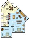 Two Bedroom One Bath Floor Plan Two Bedroom One Bath Floor Plan
