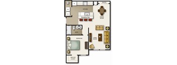 a floor plan of a house