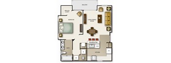 a floor plan of a house