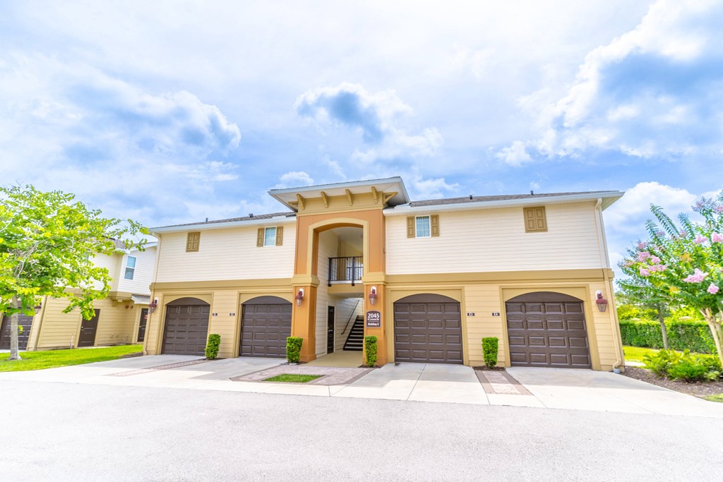 carriage home with garage underneat