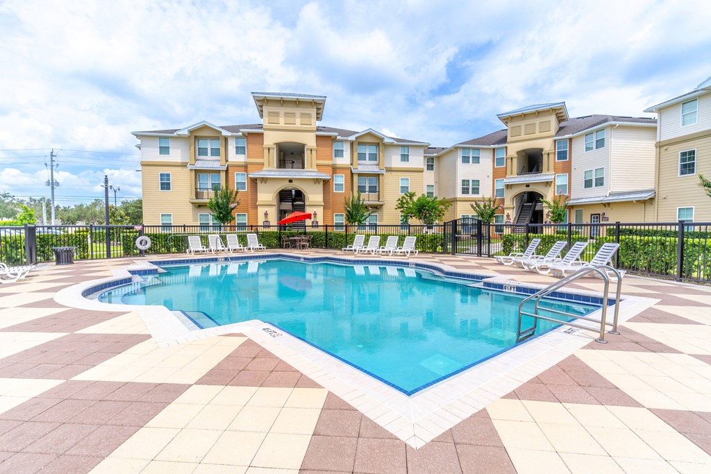 take a dip in our resort style pool