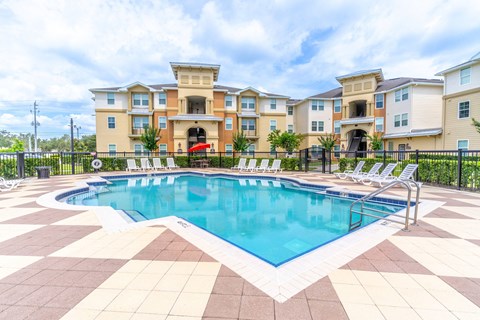 take a dip in our resort style pool