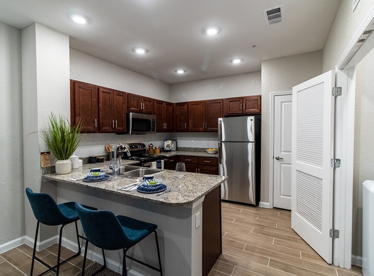 One Bedroom One Bathroom Kitchen