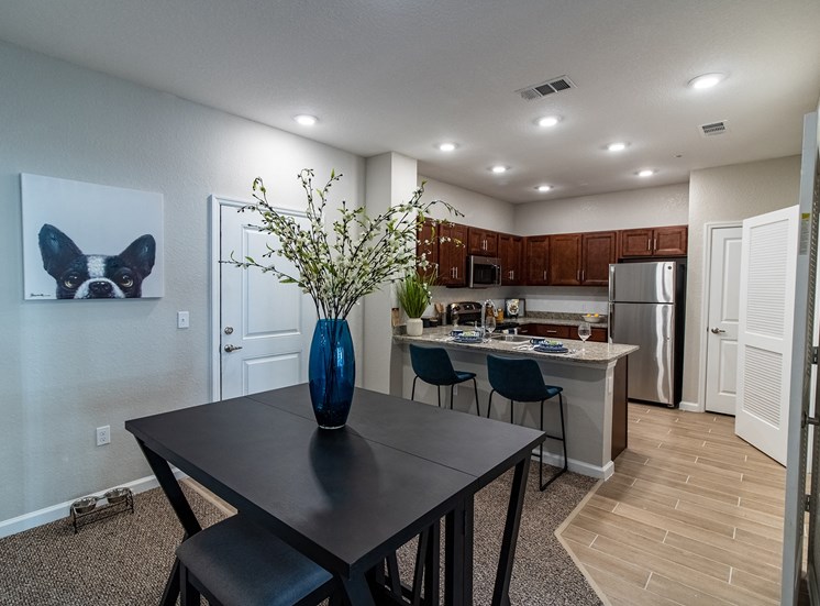 One Bedroom One Bathroom Dining Room