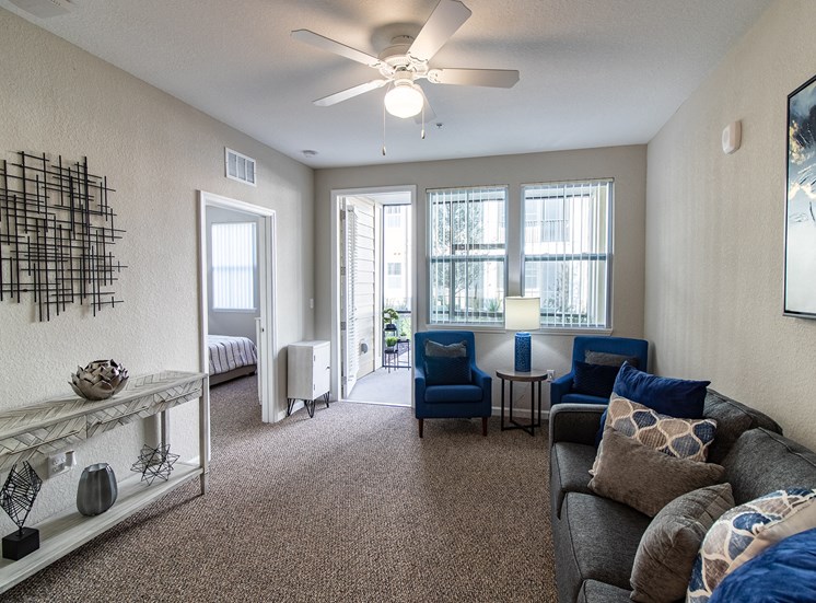 One Bedroom One Bathroom Living Room