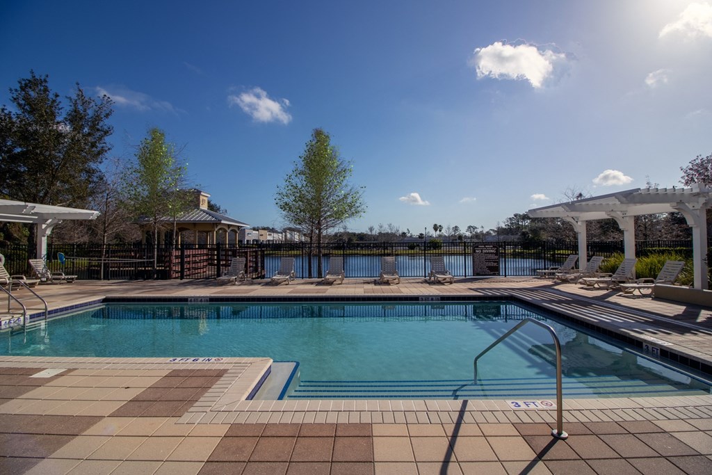 Resort Style Pool with Sun Deck