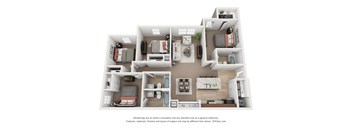 a floor plan of a 1 bedroom floor plan