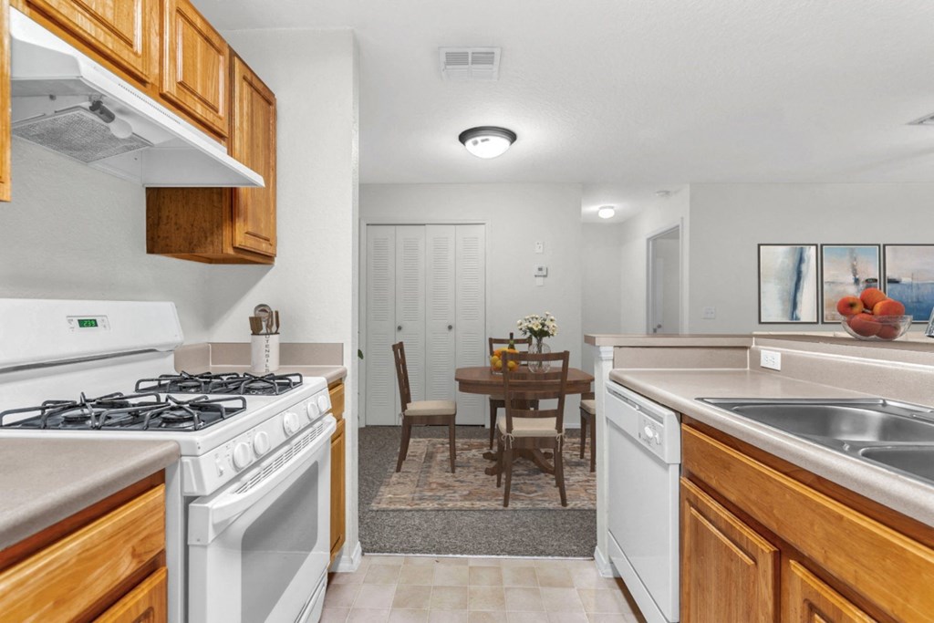 Kitchen and Dining Area
