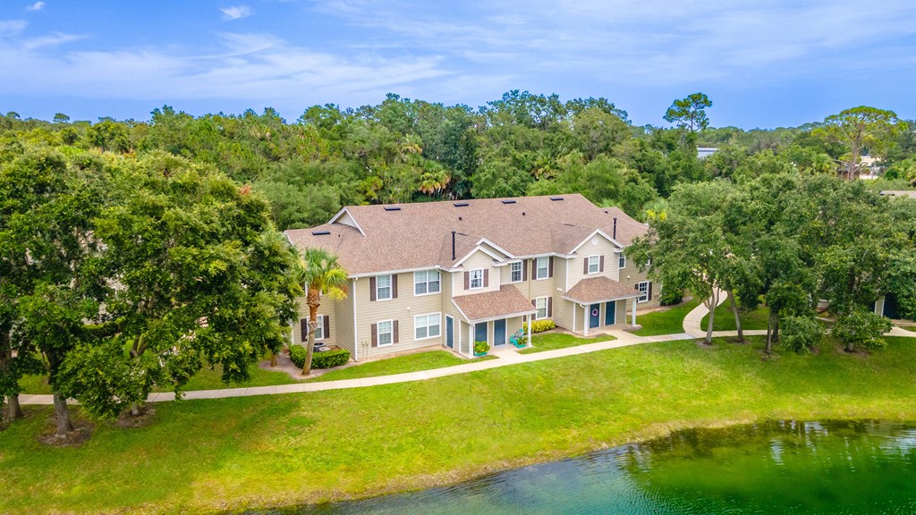 aerial view of Newport Sound