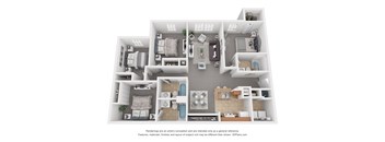 a floor plan of a 1 bedroom apartment with a bathroom and a living room