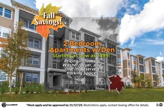 2 Bedroom Apartment Homes with Den Available, Starting as Low as 1499