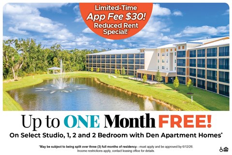 A promotional image for a limited-time app fee offer.