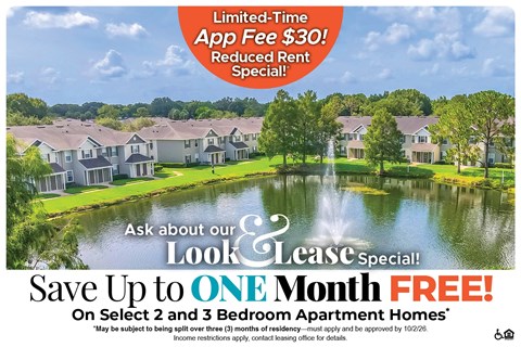 A promotional image for a limited-time app fee offer.