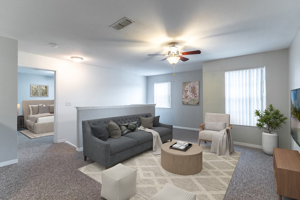 Spacious Living Room