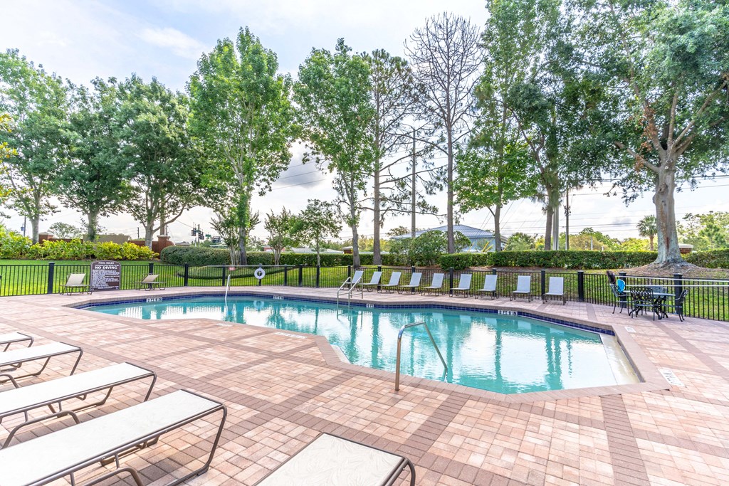 take a dip in our resort style pool