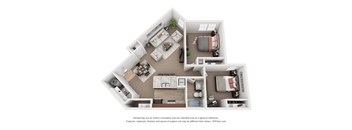 Two Bedroom One Bath