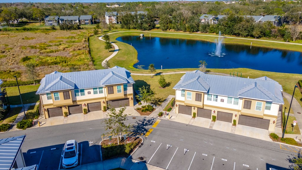 Exterior Building w/ Garages