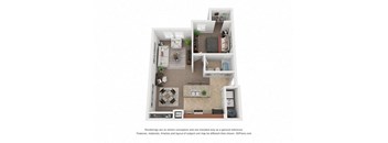 a 3 bedroom floor plan of a 2100 sq ft apartment