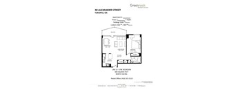 the floor plan of greenrock commons