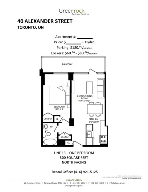 40 Alexander Street Studio-2 Beds Apartment for Rent - Photo Gallery 17