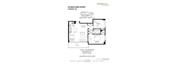 the floor plan of greenrock condos
