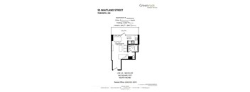 the floor plan of greenrock residences