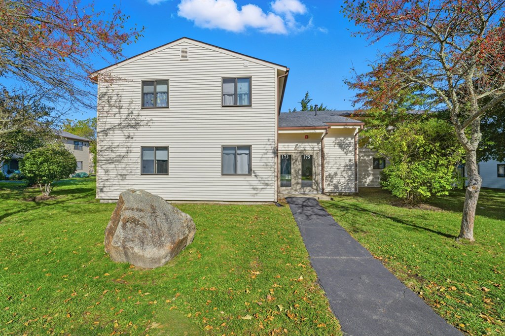 Green Space Walking Path at Hidden Brook Apartment Homes, New Bedford, Massachusetts