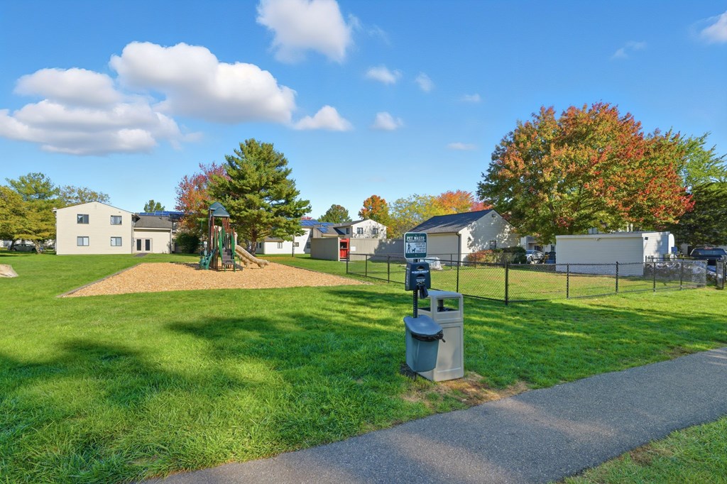 Dog Park And Playground at Hidden Brook Apartment Homes, New Bedford, MA
