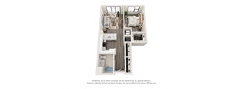 1E Floorplan at The Aeronaut, Weymouth, MA