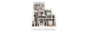 2C1 Floorplan at The Aeronaut, Weymouth, Massachusetts