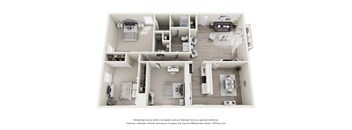 3 bed 2 bath at Hidden Brook Apartment Homes Apartments, New Bedford, 02740