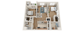 Type M - Two Bedroom