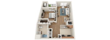 Type C - One Bedroom