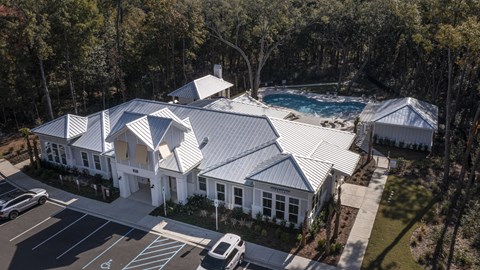 Drone View at Park Circle Village Apartments, North Charleston, 29405