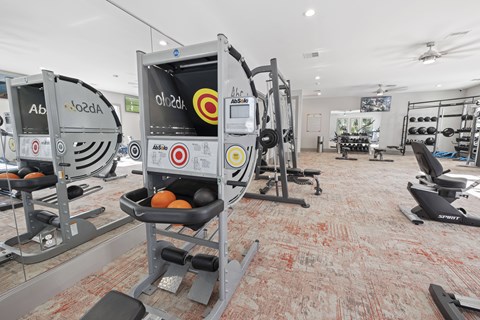 Gym at Park Circle Village Apartments, North Charleston, South Carolina