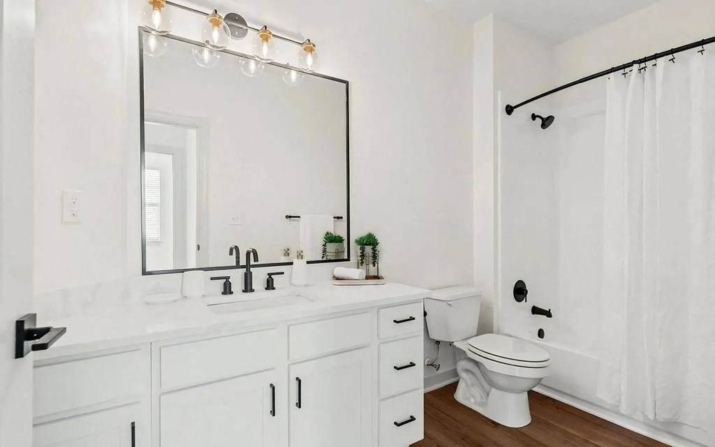 Spacious Bathrooms with High End Finishes Logoat 401 Oberlin, Raleigh, 27605