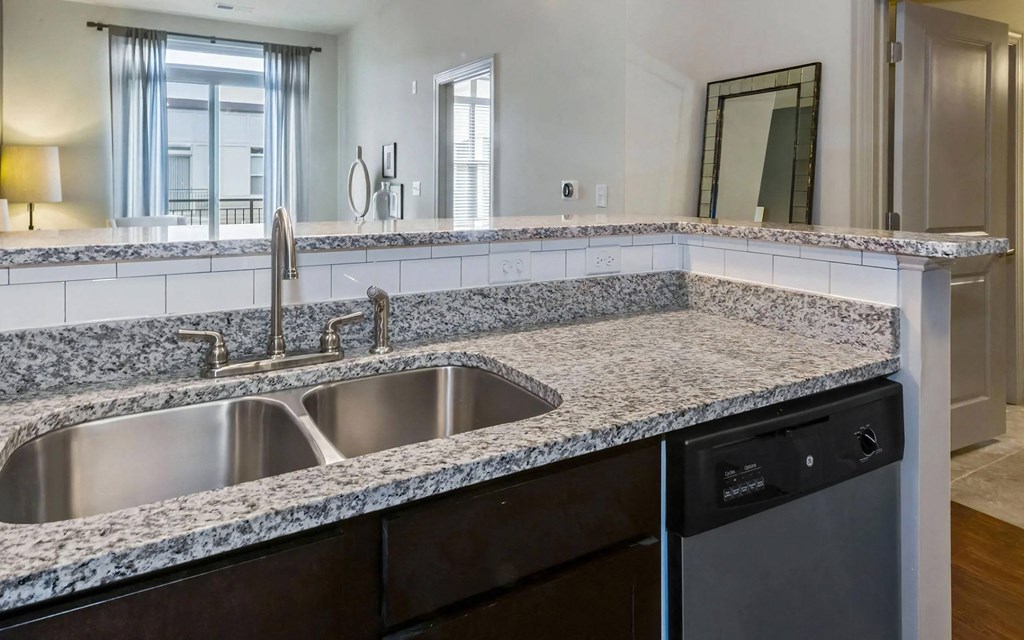 Kitchen with Garbage Disposal and Dishwasher Pool at 401 Oberlin, Raleigh, NC